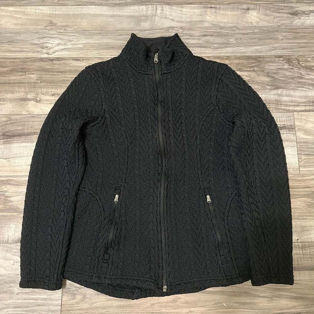 Spyder Women's Major Cable Core Full Zip Sweater